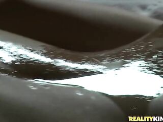 Lesbian Oil Massage Trio