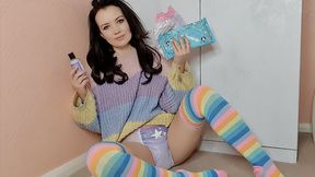 Goodnites to Ninjamas diaper change wetting peeing
