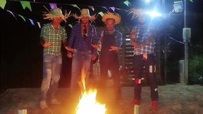 festinha junina virou uma suruba no interior