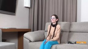 Dirty brunette LittleBio has the hardcore scene she needed. Simply amazing!