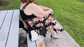 Park stranger tries to convince me to remove my panties