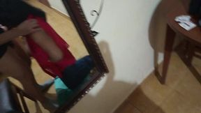 con mi suegra, ensenandole quien manda aqui, se escapa conmigo y su marido no se entera