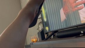 POV Worship my thick thigh and Sexy High Heels