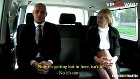 Dirty chauffeur rides tattooed babe Barbara Nova's hot and filthy hole