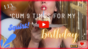 Birthday Squirt 9 Times Leverageurassets Cumathon - 300