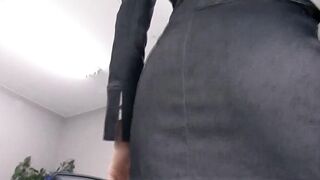 Tiny oriental Japanese 18 yo with unshaved snatch gets banged