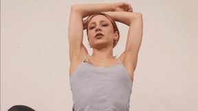 Go crazy under Stellas sweaty armpits (MOBILE VERSION WMV)