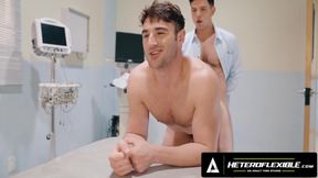 Pervert Doctor Dakota Payne Starts Jerking Off During Michael Boston Prostate Exam 17 Min