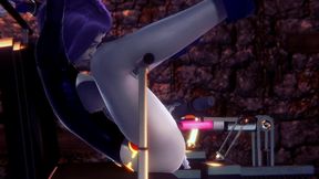 raven on a sex machine - titans porn