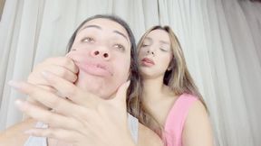 HUMILIATING MY LAZY MAID BY MAKING SILLY FACES - BY ANITA THOMPSON - CLIP 3