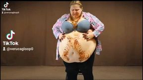 Bella Bogtrotter (Matilda Cake Belly Stuffing Scene)