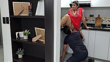 Aly Fucks with Two Men to Satisfy Her Desires, She Is a Very Slutty Stepmother!
