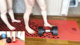 巨根が筋トレしてたらGカップのエロコスプレ美女が誘惑してきたから挿入した結果...