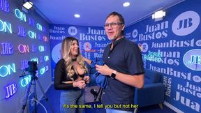 Quinn's deep throat gets BBC'd on Juan's Psycho Sex podcast
