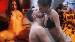 Filthy F**k Fest in Scorching Hot Tub, Raw Passion Unleashed by Laura!