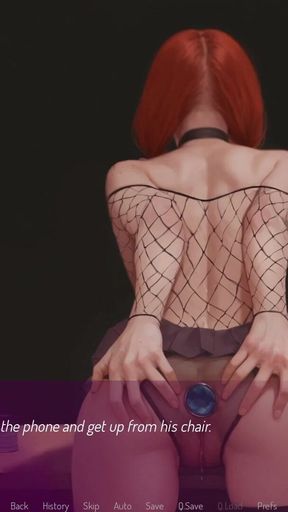 Captivating moment from &quot;Cheating Wife Gets Creampied by Her Boss&#039;s  Monster BBC - 3D hentai Animated Porn - Mila Ai&quot;