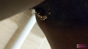 the kinky slut queen  dark dea  in peeing outdoor compilation