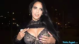 Martin Gun & Katrina Moreno go wild with their bigdick in public agent POV