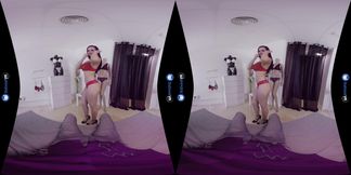 Wild fucking in changing room