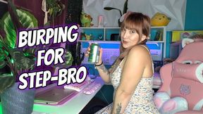 Burping For Step-Bro