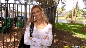 Coco Blue's close up dirt by Street BlowJobs