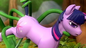 Tentacles Fuck All Holes Of The Pink Pony