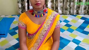 Yellow Saree Blouse Petticoat