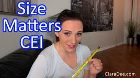 Clara Dee - You Lost a Dick Size Bet, and Your BFF Makes You Eat Your Cum
