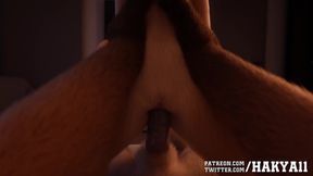 Furry fox enjoys a blowjob and fuck from petite 3D furry girl