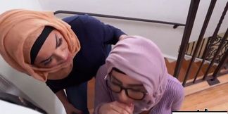Replay this reckless ride with Julianna Vega and Violet Myers' raw three-way frenzy
