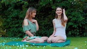 Rough&#x516C;&#x5F00;Euro Lesbians Thrust, Hot & Skinnny Pleasure Exchange