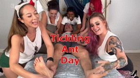 Tickling Ant Day - Nyssa Nevers, Heavenly XPerience, Lady Phoenix, Tickles Soft Soles, Whitney Morgan, Autumn Bodell and Antickl Six Girl Tickling MOBILE