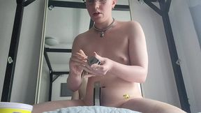i love using the cock-ring part of my bad dragon sleeve to secure a dildo to my chastity belt so that there s no hope in hell...