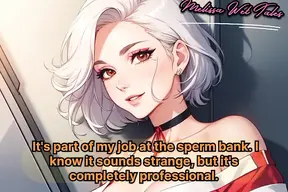Your wife works at a sperm bank, providing some extra services (ROLEPLAY - AI GENERATED)