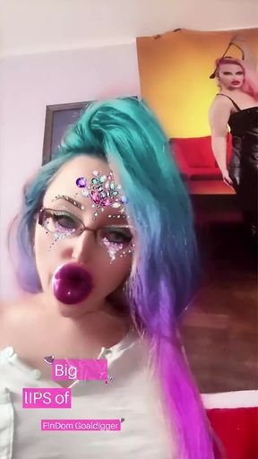 Big Lips Are Perfect for Woman