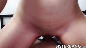 Slim blonde Dez Hansen penetrated deep by stepbros big cock