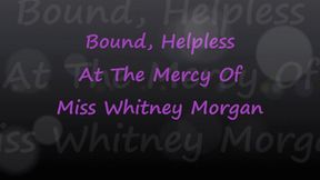 Bound Helpless At The Mercy Of Miss Whitney Morgan - mp4