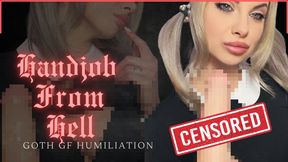 480WMV Goth GF Vol 1: Handjob from Hell (Beta Safe Censored Loser Porn)