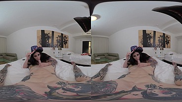 Deepthroating Dean's Huge Cock, Avalon Mira Gagging & Drooling!