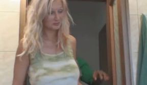 Hana Melonova (AKA Helena Venus Lucy van Dam) & Jennifer Dark take a stiff black cock in classic video