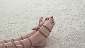 rittle Submissive Brunette Endures Asian Dominatrix&#039;s Kinky Bondage, Gagged and Blindfolded in HD Fetish Frenzy