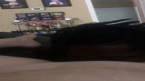 bbc eats white girl pawg’s pussy for lunch milf pov