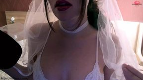 Excited newlywed seeks wedding night cock&#x1F346; ride (ROLEPLAY-ASMR)