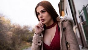Stylish babe with big bottom Mina Von D is getting fucked by long penis