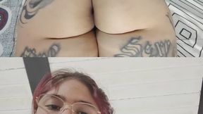 Amazing my girlfriend records me farting and her reaction is surprising to each bubbly and vibrant fart