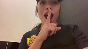 Waitress wants you to keep her dirty little secret... Why would you?