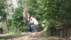 Lucky Norwegian Guy Getting Public Blowjob Outdoor - Norsk