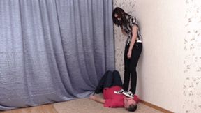 Tall college emo girl wants to step on helpless man, vf1027x 1080p