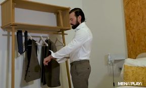 Warm Suited Dude Fapping off