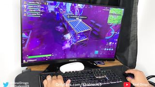INCREDIBLE SEXY I Lose inside Fortnite but my Whore Friends Comfort me very well with a Rich Double Oral Sex.